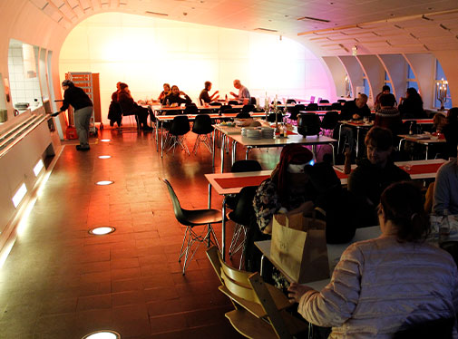 Bild: Restaurang Minerva från julmarknaden 2025