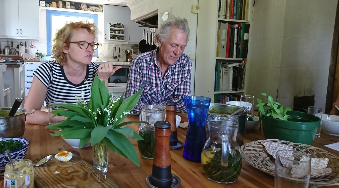 Bild på Ann-Helen Meyer von Bremen och Gunnar Rundgren.