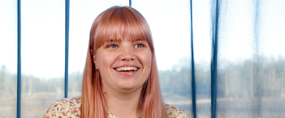 Bild från intervju med Felicia