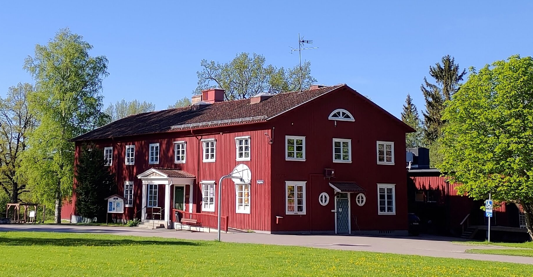 Storgården på Fornby folkhögskola
